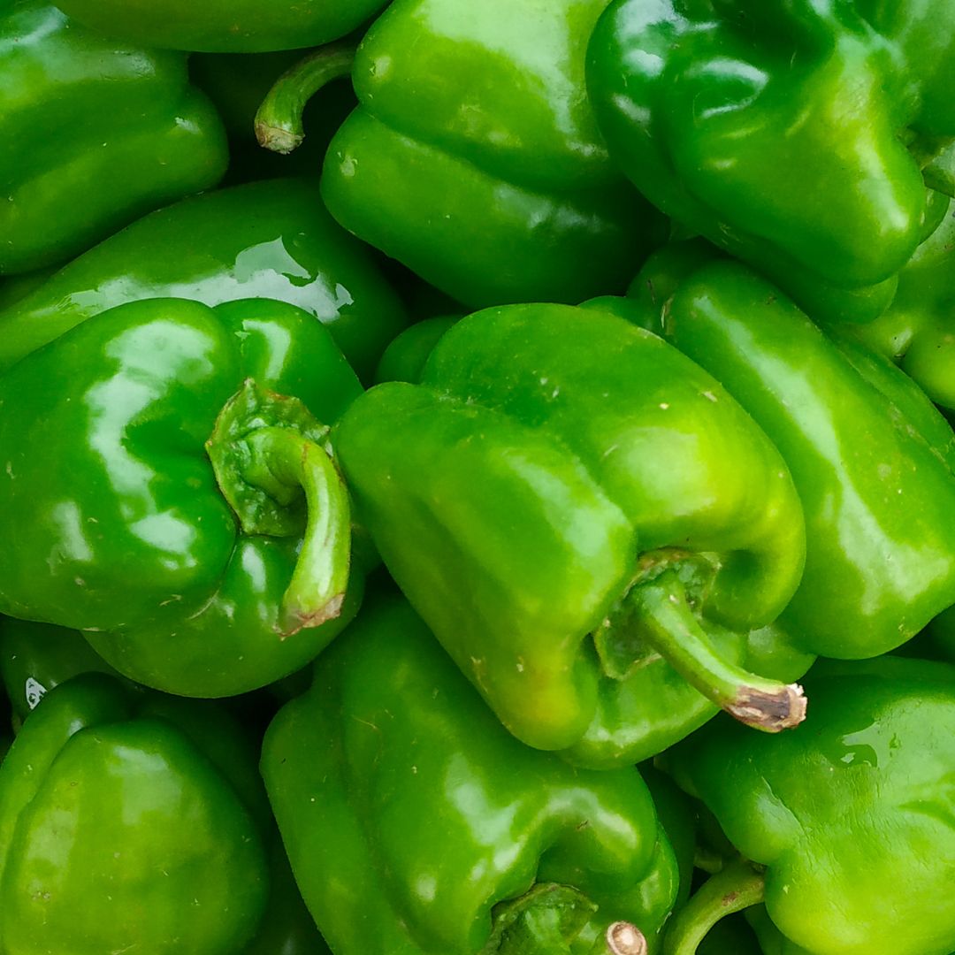 Capsicum: Green (1-2) - Green Connect Farm