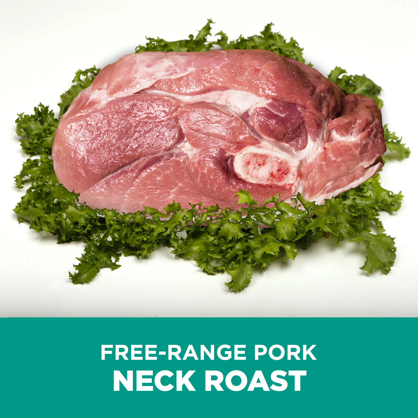 Individual free-range pork cuts