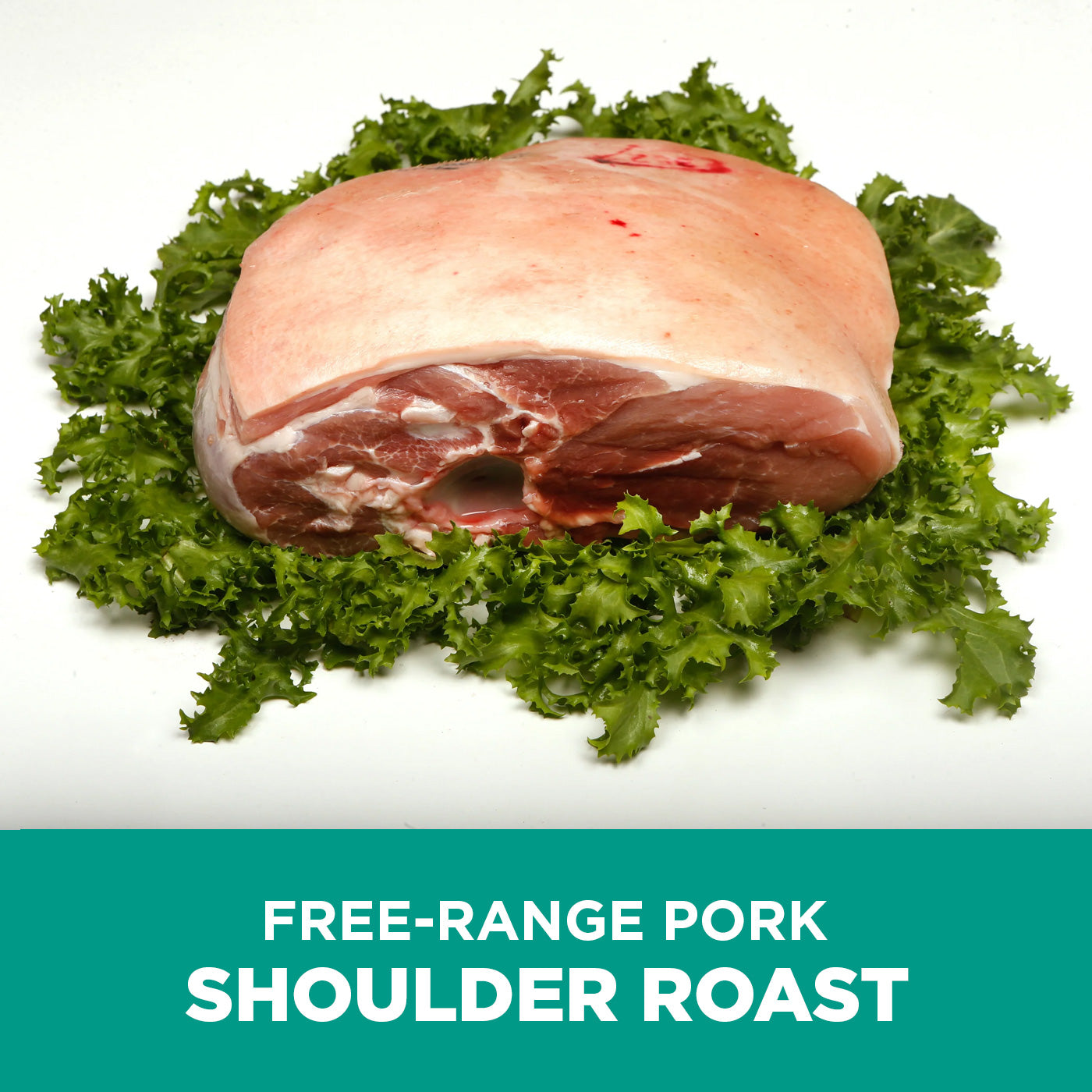 Individual free-range pork cuts