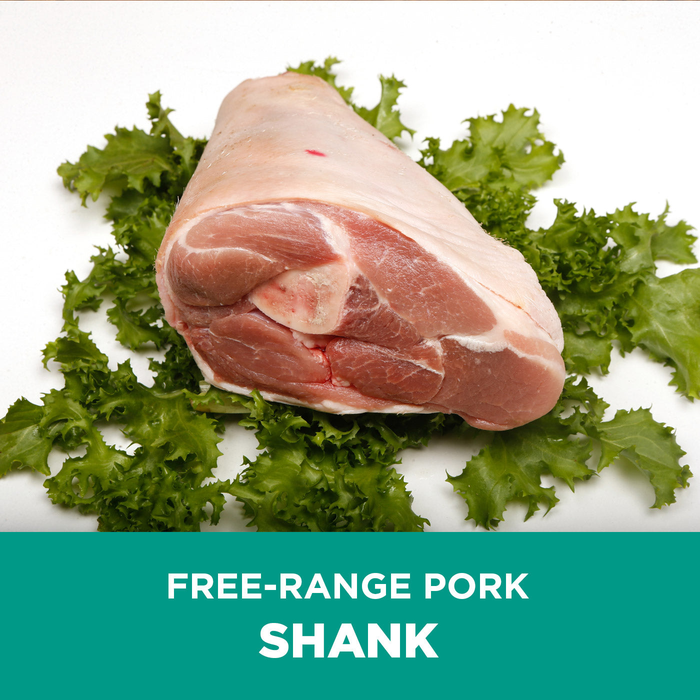 Individual free-range pork cuts